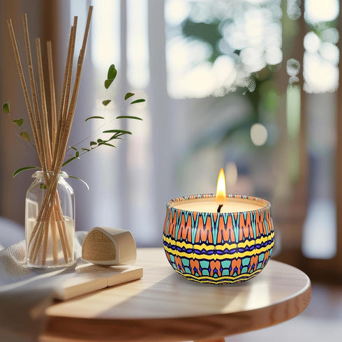 Soyyla Set, 12/24/48 Pack Scented Candles Gift Candles for Home Scented, Long Lasting Soy Candle, Birthday Gifts