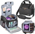 Waxing Kit Carry Bag Compatible with Tress Wellness, Portable Organizer for Wax Warmer and Accessories, Elegant Grey
