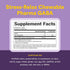 Natural Factors Stress-Relax Chewable Pharma GABA 100 mg, 60 Tablets, Tropical Fruit Flavor