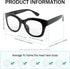 Eyekepper 4-Pack Large Frame Bifocal Reading Glasses for Women, Bifocal Readers +2.50