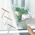 MUZHUPGUZ 3 Countertop 3 Pcs Shower Squeegee for Glass Doors, Car Window Squeegee, Streak-Free Mirror Cleaner Tool