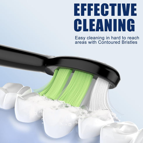 Replacement Heads for Philips Sonicare Diamondclean Sonic Toothbrush, Compatible with DiamondClean, FlexCare, 8 Pack