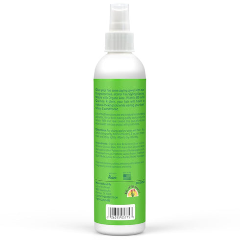 Lily Of The Desert Natural Hold Aloe Vera Hair Spray, Unscented, 8 Fl Oz