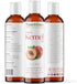 Peach Kernel Oil 4 fl. oz., Cold Pressed 100% Pure & Natural Carrier, Ideal for Skin, Face, Body, and Hair Moisturizer