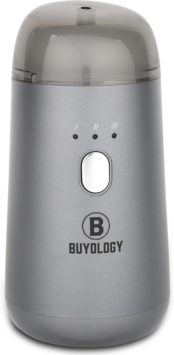 Rechargeable Car Essential Oil Diffuser - Portable, Cordless, Waterless Aromatherapy for Car, Travel, Office