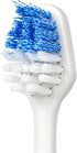 Smileactives Vibrite Sonic Electric Toothbrush Heads - 3 White/Blue Replacement Brush Heads for Teeth Whitening