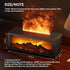 Liexopr fire Place Aroma Diffuser,Essential Oil Diffuser Flame Fireplace Aroma Diffuser, fire Place Diffuser Fireplace