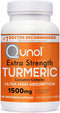 Qunol Turmeric Curcumin Supplement - 1500mg with Ultra High Absorption, Joint Support, 180 Count