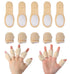 Thrymme 10 Pcs Finger Splints, Reusable Castor oil Finger Wrap for Thumb &