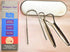 Metal Tongue Scrapers, 3 Piece Set, 304 Stainless Steel with Storage Case - Oral Hygiene Metal Tongue Cleaners (Silver)