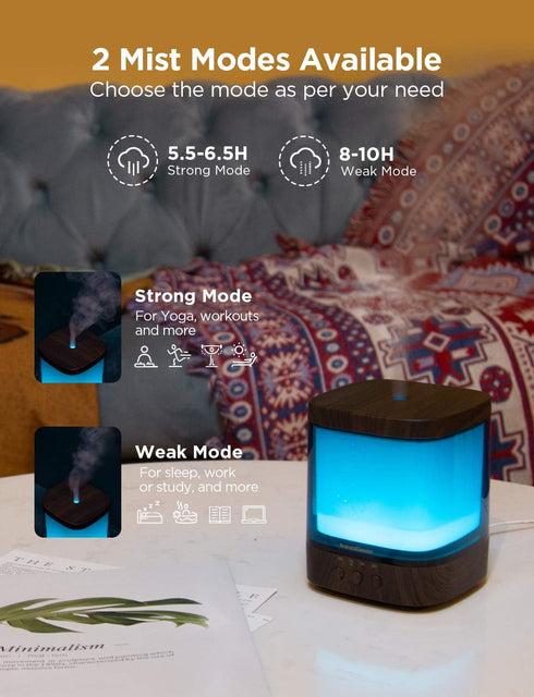 InnoGear Diffusers for Essential Oils, 300ml, Ultrasonic Cool Mist Humidifier, Color Changing Lights