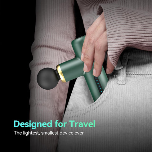 solfree Mini Massage Gun Pocket-Sized Massage Gun Deep Tissue Quiet, Portable Percussion Muscle Travel Massager
