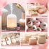 Set 6 Floral Essential Oils - Premium Fragrance Oil for Diffusers, Candle Making, Humidifier - Pink Peony, Wild Rose