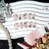 Short Coffin Press on Nails, Hand Painted Streamer Fake Nails with Glue, 3D Butterfly Diamond 10pcs/Box for Women