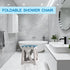 VAVAKG 15.7x8.3x12.5) Foldables Shower Chair Seats for Inside Shower Stool Bench Folding Stools Adults Elderly