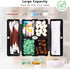 Lables,6 FYY Travel Pill Organizer with Blank Compartments Magnetic Pill Organizer Pill Box for Purse Pocket to Hold
