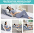 Set, 15-in-1 9 &16 20 inches 3-in-1 Wedge Pillow for Sleeping, Orthopedic Bed Wedge Pillow Adjustable Memory Foam Wedge
