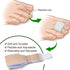 Welnove 6Pcs Hammer Toe Straightener, Cushioned Bandages for Correcting Hammer, Broken, Crooked & Overlapping Toes