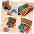 HAKIDZEL 7-Day Weekly Pill Organizer Box Portable Medicine Storage Case with Compartments, Small Travel Pill Holder
