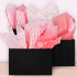 MR FIVE 60 Sheets Metallic Pink Tissue Paper Bulk, 20" x 28" for Gift Bags, DIY Craft, Pink Gift Wrapping