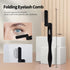 MSQ Eyebrow Brush and Comb, Folding Eyelash Brush, Eye Brow Comb & Spoolie Brush, Professional Makeup Tools Set
