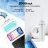 Powerful Portable Cordless Water Dental Flosser: Rechargeable Mini Oral Irrigator with 2000 mAh Li-ion, 5 Modes, IPX7