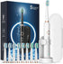 Rtauys M5 Sonic Electric Toothbrush for Adults, Rechargeable with 8 Brush Heads & Travel Case, 120 Days on 3 Hours