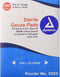 Dynarex Non-Woven Sponges, Non-Sterile Gauze, 3" x 3", 12 Ply