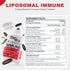 Advanced Liposomal Immune Supplement, 240 Capsules with L-Lysine, Vitamins, Minerals, and Herbal Extracts