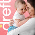 Dreft Free & Gentle Liquid Laundry Detergent, Hypoallergenic, Free of Dyes and Perfumes for Families, 64 Loads