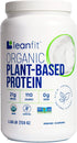 LeanFit Organic Plant-Based Protein, Unflavored, 21g Vegan Protein, 26 Servings, 1.58 Pound Tub, Non-GMO