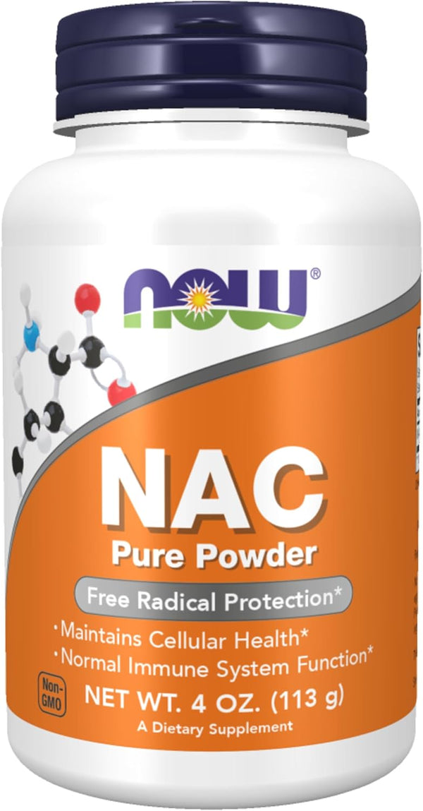 NOW Foods NAC Pure Powder - 4 oz