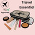 Set of 12 Dual-Sided Nail File Emery Boards, Coarse & Fine Grit with Individual Case for Travel