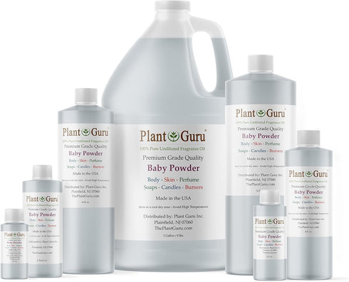 Baby Powder Fragrance Oil, 4 fl. oz., Scented Oil for DIY Soap Making, Candles, Bath Bombs
