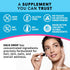 Liquid Collagen Peptides for Women - Complex with Biotin Vitamin, Hydrolyzed Keratin Protein & Saw Palmetto - 2fl oz