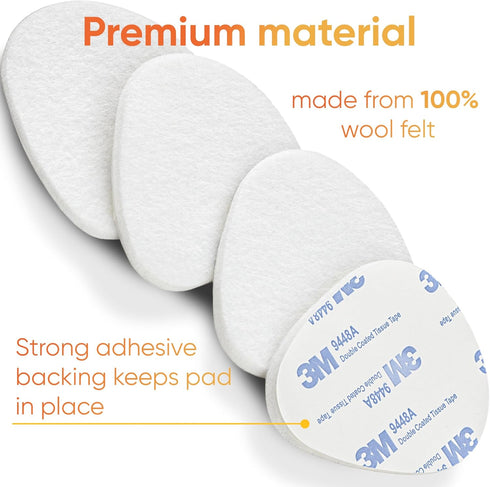 Homergy Metatarsal Pads for Pain Relief, 12 Piece Ball of Foot Cushions for Comfort and Support