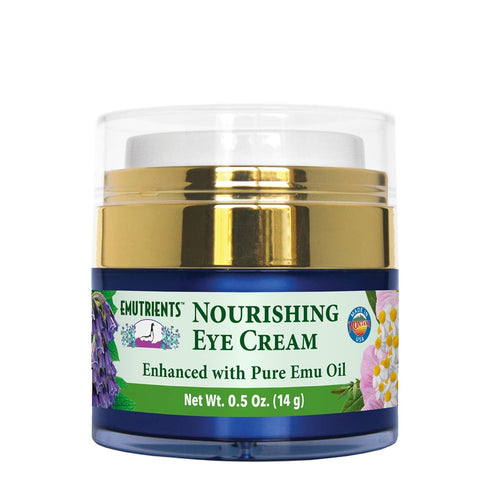 Montana Emu Ranch Nourishing Eye Cream, 0.5 Ounce, Enhanced with Pure Emu Oil