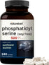 Ultra Strength Phosphatidylserine Supplement, 500mg per Serving, 240 Capsules - Supports Cognitive Health