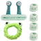 Spa Headband and Wristband Set, Makeup Headband for Washing Face Hair Accessories for Women Girls