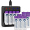 Lithium Rechargeable AA Batteries 12 Pack, 3600mWh High Capacity 1.5V Li-ion Batteries with Charger for Blink Camera