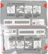 Pack) (10-0037) North American Rescue HyFin Vent Chest Seal (Twin NAR Vented Wound Chest Seals for Trauma, Wounds