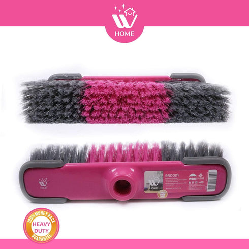 Broom Head Replacement, Perfect for Home, Kitchen, Office, Courtyard and Garage Floor Cleaning Brush, 1 Count by WBM Home