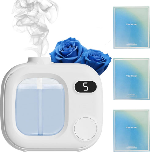 Youqsm Aromatherapy Diffuser Smart Fragrance Essential Oils Difuser Air Scent Humidifier for Home