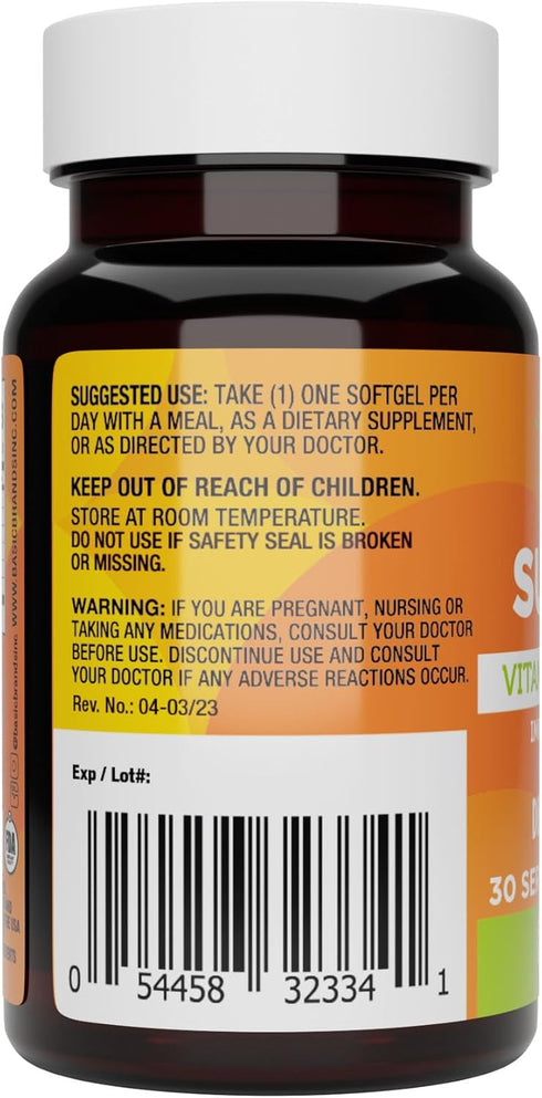 Vitamin D3 1000IU, 30 CT