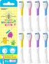 Brushmo Extra Soft Replacement Toothbrush Heads for Kids Ages 7+, Compatible with Philips Sonicare HX6042/94, 8 Pack