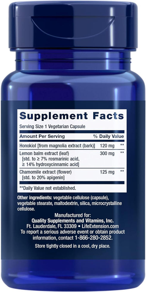 Life Extension Herbal Sleep PM, Promotes Healthy Sleep, Non-GMO, 30 Capsules