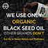 Mother Nature USDA Organic Black Seed Oil, Cold Pressed, 4oz for Immune and Joint Support