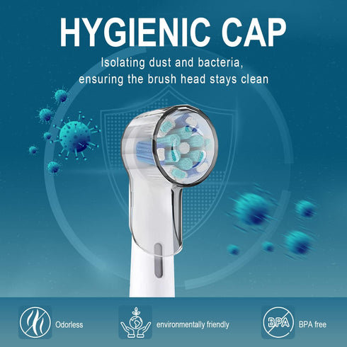 Toothbrush Covers Caps for Oral B Replacement Heads, Fits iO Series Toothbrush Heads Protector