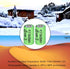 6 Packs 1/3AAA 200mAh 1.2V Ni-MH Rechargeable Battery for Outdoor Solar Garden Art Light