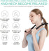 VOYOR Neck Massager, Shiatsu Deep Tissue Dual Trigger Point Shoulder Massager for Pain Relief, Portable MS110